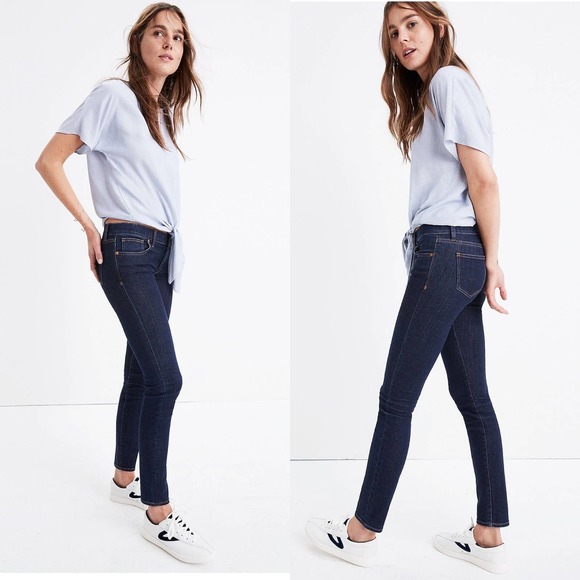 MADEWELL 8" Skinny Jeans in Quincy Wash Size 26 - Picture 1 of 13